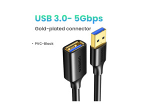 USB Extension Cable USB 3.0 Extender Cord Type A Male to Female Data Transfer Le&hellip;