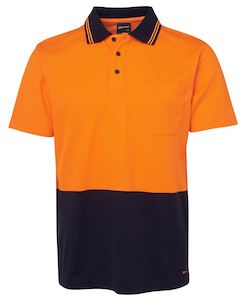 Polos: JB's HV NON CUFF S/S COTTON BACK POLO