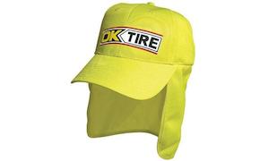 Headwear: Luminescent Safety Cap with Flap