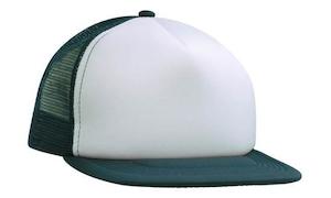Headwear: Flat Peak Trucker Mesh Cap