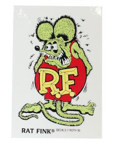 Memorabilia Novelties Gifts: Mooneyes Rat Fink Decal (MNRD003)