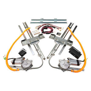 Proflow Universal Hot Rod Electric Power Window Conversion system, Black Switch,&hellip;