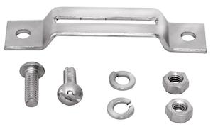 Hinges Latches: Vintique 1928-32 Rumble Lid Striker Plate, Stamped Steel (VIA-52500-S)