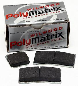 Disc Pads: Wilwood PolyMatrix Brake Pad Set with Q Compound (WB15Q-7268K)