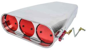 RPC Aluminium Street Scoop with Round Butterflies (Polished) (RPCR5339)