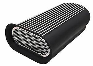 RPC Aluminium Hilborn Style Scoop with Fins (Black) (RPCR5233BK)