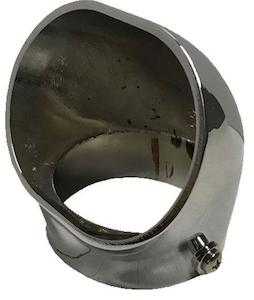 Air Scoops Plenums: Mooneyes Chromed Alloy Air Scoop (MNJE9600)