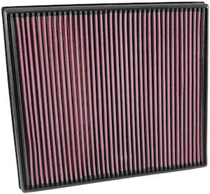 Air Filtration: K&N Replacement Panel Filter Suit Ford Transit 2.0L & 2.2L L4 Diesel, 2011-20 (KN33-3026)