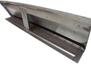 Body Exterior Interior Accessories: Brookville Steel Decklid Panel with Brace (BRB-167)