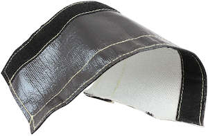 Aeroflow Velcro Heat Sleeve - 1" (25mm) I.D. 300mm length, Black (AF91-2051)