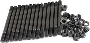 Fabrication Fasteners: Aeroflow Nissan RB20/RB25 Head Stud Kit 12 Point Nuts, 8740 Grade Material (AF37-2037)