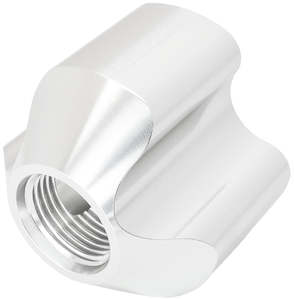 Aeroflow 4 Port Inline Distribution Block - Silver Finish 3 x -8 ORB Ports, 1 x &hellip;