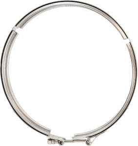 Oil System: Aeroflow Dry Sump Tank Center V-Band Clamp to suit 9" Diameter Tank Suit AF77-1053 Dry Sump Tank (AF77-1073)