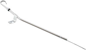 Aeroflow Holden V8 Rear Sump Engine Dipstick - Chrome Plated Steel Suit 253-308 &hellip;