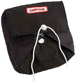 Simpson Replacement Nylon chute Pack - Black Suit 10' Sky Jacker Drag chute (SI42086)