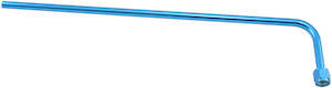 Turbo Superchargers Nitrous: Aeroflow Nitrous Blow Down Tube - Blue Finish -8AN Female Fitting (AF64-5600)