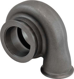 Turbo Superchargers Nitrous: Aeroflow Boosted 0.85 A/R V-Band Inlet & V-Band Outlet Turbo Exhaust Housing, Suits Boosted 6782, 7282, 7682 & 8082 Turbochargers Cast Iron Material (AF8050-1066)