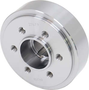 Romac Steel Blower Crank Hub Suit 289-302-351 Windsor, 6-Bolt, Dual Keyway, Exte&hellip;