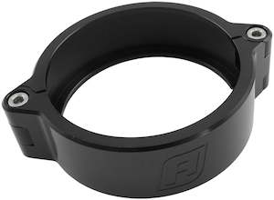 Aeroflow Replacement 2-1/2" Billet IntercoolerClamp - Black Finish Clamp and Two&hellip;