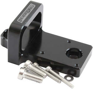 Aeroflow 4 Port Boost Solenoid Sensor Mounting Bracket Black Finish (AF64-1236)