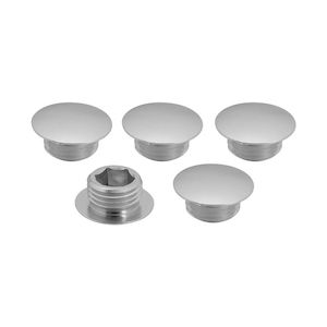 Street Pro Wheel Lug Nut Block Off Caps, 1/2''-20, Billet Aluminium, S&hellip;