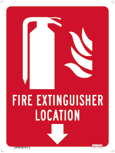 Fire Extinguisher Vehicle Sticker First Aid Safety NZ
