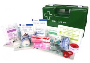 Green Plastic First Aid Kit FAST Limited