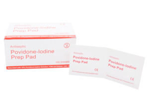 Iodine Prep Pad FAST Limited
