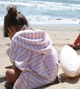 Towels: SunnyLife I Kids Character Hooded Towel Princess Swan I Soft Lilac