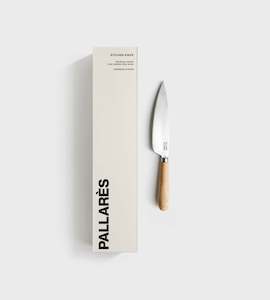 Knife: Pallares | Kitchen Knife | Boxwood | 13cm Carbon Steel Blade