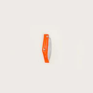 Pallares | Pocket Knife | Resin Handle | 7cm Carbon Steel | Orange