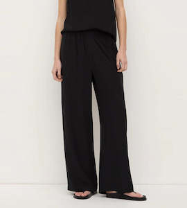 Assembly Label | Betty Silk Pant | Black