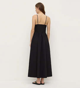 Assembly Label | Posie Midi Dress | Black