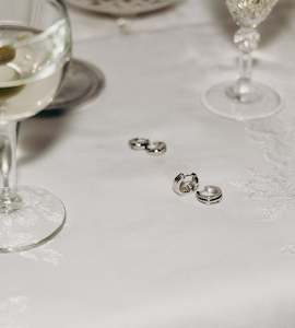 Jewellery: La Dailie | The Everyday Chunky Ribbed Hoops | Silver