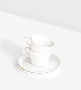 Acme | Roman Cup & Saucer | Milk
