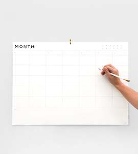 Father Rabbit Stationery | A2 Month Planner (24 pages)