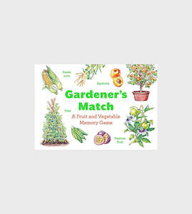 Gardener's Match | A Fruit and Vegetable Memory Game