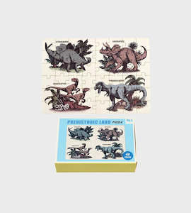 Games Puzzles: Prehistoric Land Matchbox Puzzle