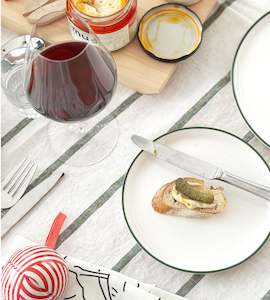 Acme | Roman Small Plates | Milk/Kawakawa | Set of 4