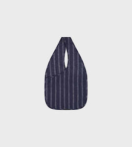 Commonplace I Holiday Bag I Navy White Stripe