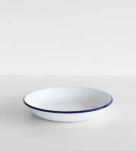 Falcon Enamelware: Traditional Enamel Pasta Plate | 24cm