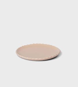 Dinnerware Plates: Tasteology | Waves Side Plate | Blush