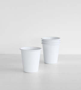 White Enamel | Tumbler