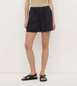 Assembly Label | Everyday Linen Short | Black