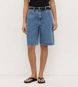 Assembly Label | Bermuda Denim Short | Dark Stone