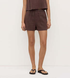Assembly Label | Everyday Linen Short | Ganache