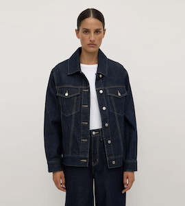 Assembly Label | Denim Oversized Jacket | Rinse