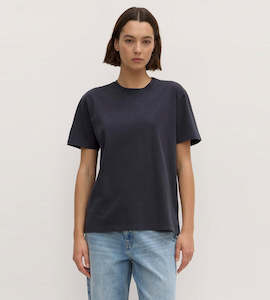 Assembly Label | Womens Organic Base Tee | True Navy