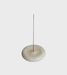Pompeii I Tullio Incense Holder I White Onyx