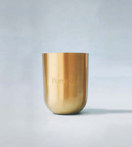 Pompeii: Pompeii Candle | Siena | Brass Vessel